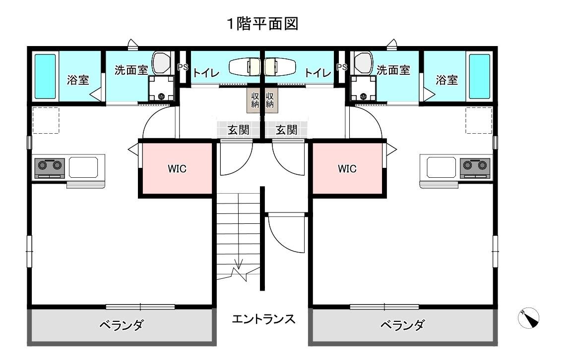 1階平面図